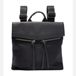Botkier New York Black Mini Trigger Multiple Pockets Adjustable Straps Backpack